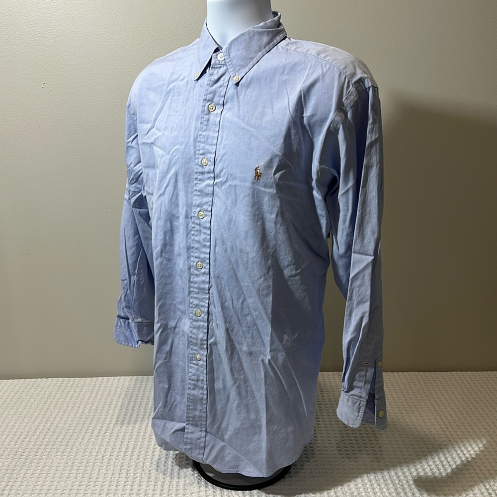 Ralph Lauren Blue Casual Button Down Shirt